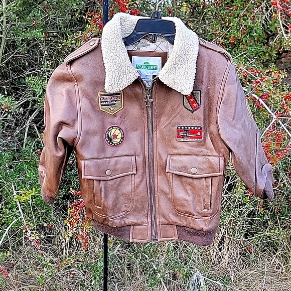 Sesame Street Other - Bomber Jacket Size 4t Pilot Sesame Street